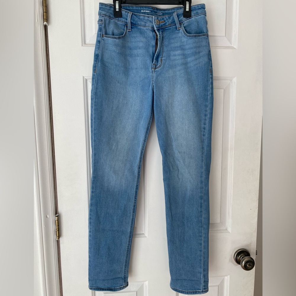 Old Navy Light Blue Women's Straight Leg Jeans